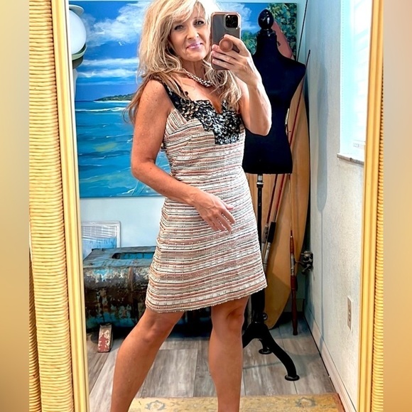 Milly New York,Fun, Funky,Fantastic
Dress,Sequin Block,Shift,Excellent,Size 4 - Picture 10 of 15